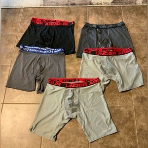 Under Armour Boxer Briefs Large NWOT 5 Pairs